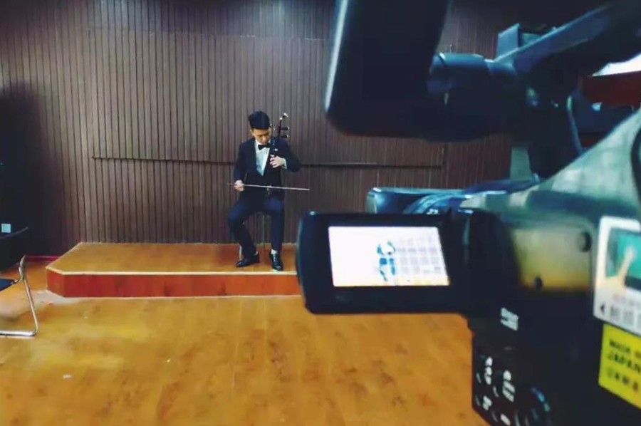 备战2019年音乐类艺考-山东名韩组织学子模拟初试视频录制